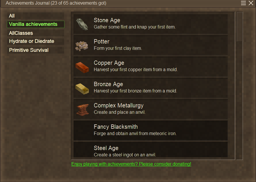 Achievements