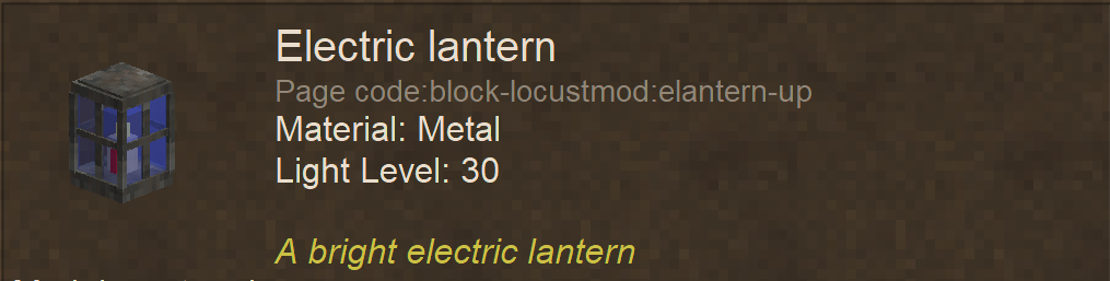 Electric Lantern